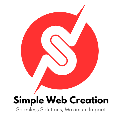 Simple Web creation logo
